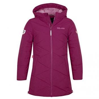 Chaqueta de Invierno para Niños Trollkids Bergen en Color Lila, Talla 128 cm