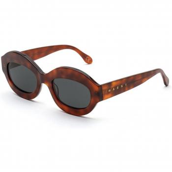 Marni Ik Kil Cenote Unisex Oversize Tortoiseshell Sunglasses