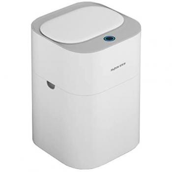 Cubo de Basura Inteligente Joybos 16L con Sensor de Apertura y Absorción de Aire, Diseño Integrado, Tecnología Impermeable