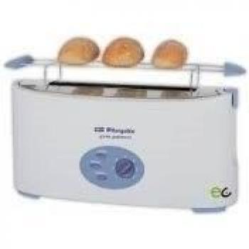 Orbegozo - Tostador To4011, 900W, 1 Ranura, Calienta Panecillos, Blanco, Paredes Frias, Recogemigas