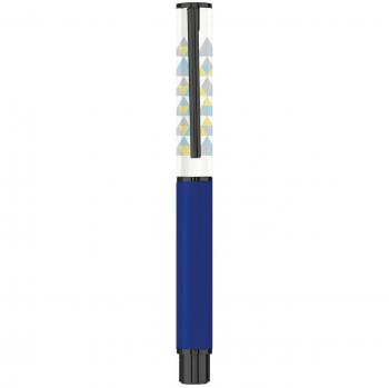 Inoxcrom Poeme - Roller gel, color azul y blanco