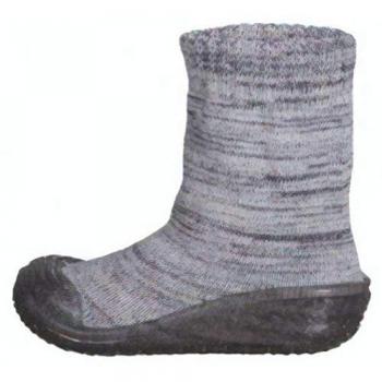 Playshoes Knitted Baby Slippers - Unisex High Socks for Children
