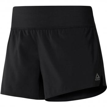 Reebok Us 4In Woven Pantalón Corto, Mujer, Negro, XS
