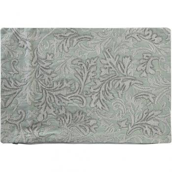 Funda cojín algodón 60 x 1 x 40 floral verde