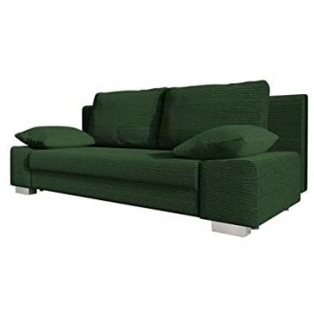 Sofá-cama Comfivo 145 con caja de ropa de cama, 200 x 77 x 87 cm, función para dormir y diseño elegante
