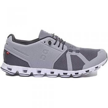 Slate Rock Cloud Mesh Men's Low-Top Sneakers
