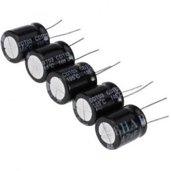 5pcs 400V 47uF 18 X 20 Mm De Aluminio Del Condensador Electrolítico