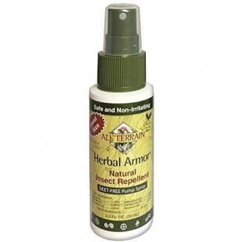 All Terrain Natural Insect Repellent, DEET-FREE Pump Spray, 2 Ounce, Travel-Size