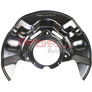 Chapa protectora contra salpicaduras, disco de freno METZGER 6115249