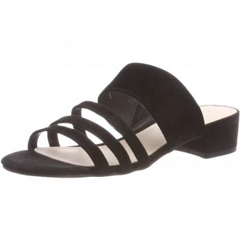 Bianco Strap Sandal, Zuecos para Mujer, Negro