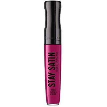 Rimmel London Stay Satin Liquid Lipstick, For Sure, 5.5 ml