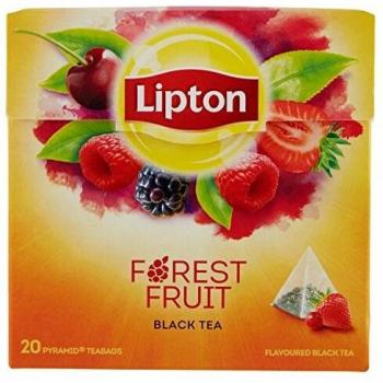 Lipton - Té con aroma de frutas del bosque, 20 x 1.7 gr