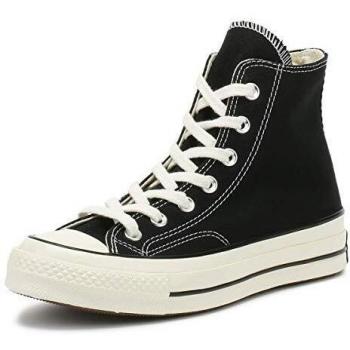 Converse Unisex Taylor Chuck 70 Hi Low-Top Sneakers, Black, Black, Egret, 2.5 UK