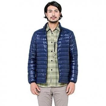 Skywards Chaqueta Hombres Compresible Ligero Chaqueta de pluma Acolchada terciopelo de pato ropa de abrigo Jacket Warm Down ropa de abrigo chaqueta abajo