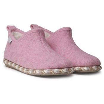 Zapatillas de casa cerradas de mujer en fieltro con suela antideslizante Toni Pons DUNA-FP Rosa