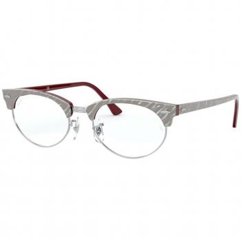 Ray-Ban RX3946V 8050 Armazones para Hombre Grises con lentes recetados de 52 mm