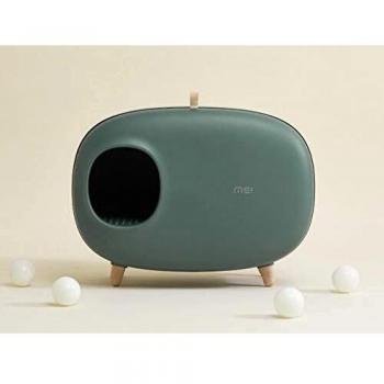 Arenero para gatos, Cajas de aseo, Fácil de limpiar, Material ecológico con mayor seguridad