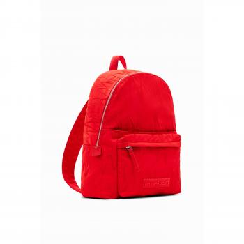 Desigual Stylish Backpack for Everyday Use, Red, ONE SIZE, 38 cm Laptop compartment