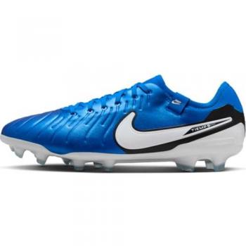 Nike Tiempo Legend 10 Pro Botas de fútbol de perfil bajo para terreno firme - Azul (40.5)