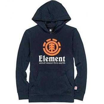 Element Vertical Ft Hood Boy - Sudadera con capucha para niño Eclipse Navy 8 años