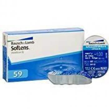 BAUSCH + LOMB - SofLens® 59 - Lentes de Contacto de Reemplazo Mensual