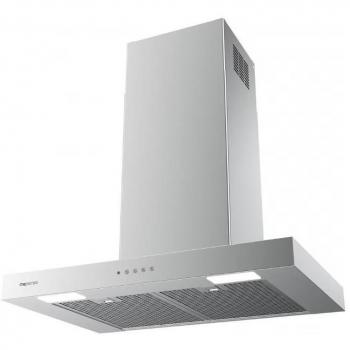 Mepamsa Stilo Neo 70 X Campana Extractora Decorativa Inoxidable 70 cm, 610 m³/h, 66 dB, 3 Velocidades + Intensiva, B Acero Inoxidable