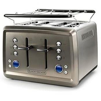 Tostador BLACK+DECKER con 4 ranuras