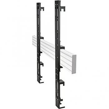B-Tech Soporte de Pantalla Plana VESA 800 para BT8390 - Brazo Ajustable, Negro, Capacidad 200 kg, Montaje en Pared (Par)