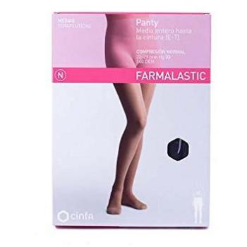 Farmalastic Panty Compresión Normal 140 DEN Negro Talla Mediana