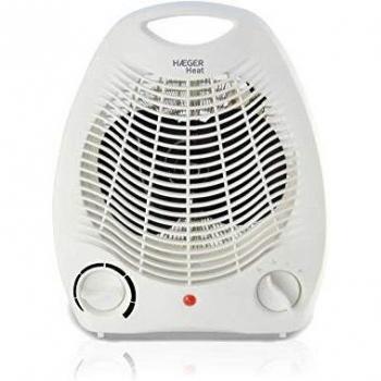 CALEFACTOR HAEGER HEAT 2000W 2 NIVELES POTENCIA 10002000W 4 FUNCIONES AJUSTABLES