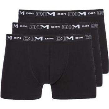 Pack de 3 Boxers DIM Coton Stretch Negro