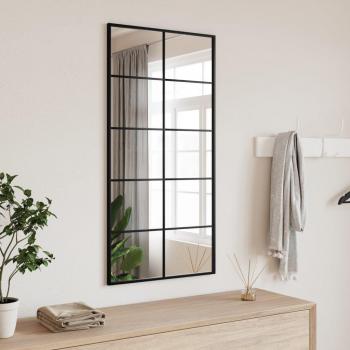 Espejo de Pared Rectangular de Hierro Negro 50x100 cm - Dimensiones disponibles: 30 x 40 cm, 30 x 60 cm, 30 x 80 cm y más