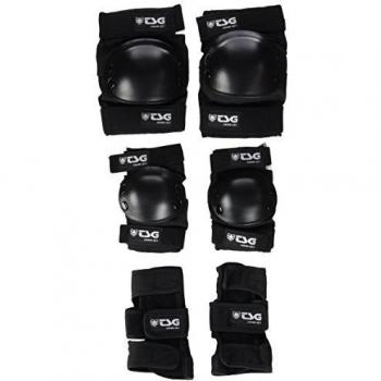Conjunto de Protección TSG Junior Negro