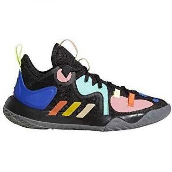 adidas Harden Stepback 2 J, Zapatillas de Baloncesto, NEGBÁS/AMARIL/MENACI, 38 EU