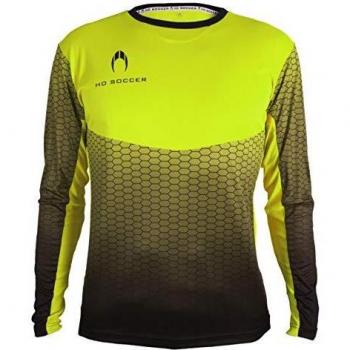 HO Soccer Zamora III Camiseta de Portero Manga Larga, Hombre, Lima, XXL