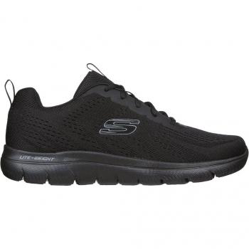 Skechers - Zapatillas de running de hombre Summits - Torre - Negro - Talla 46