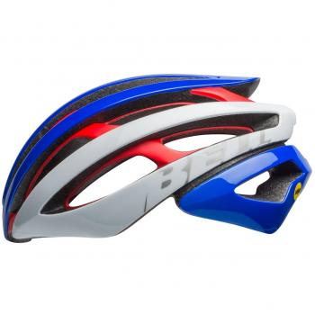 BELL Zephyr MIPS - Casco de Bicicleta - Rojo/Azul Contorno de la Cabeza M | 55-59cm 2018