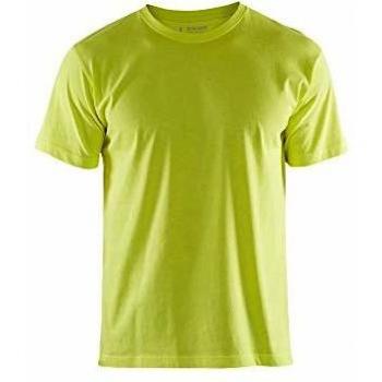 Blaklader Fluorescent Yellow T-Shirt Size M