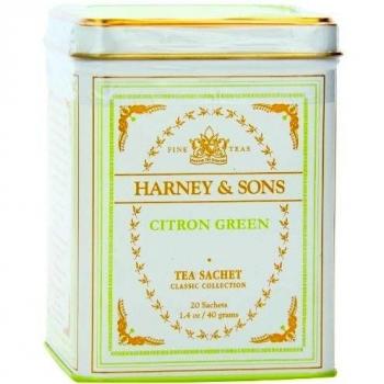 Harney & Sons Green Tea, Citron, 20 Sachets