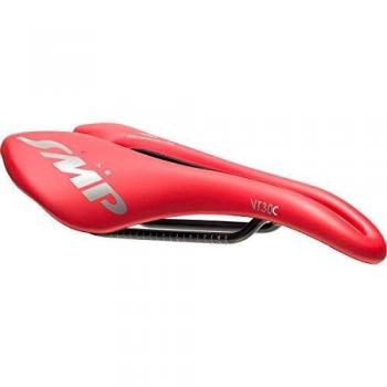 SMP Sillín para Bicicleta, Unisex Adulto, Rojo