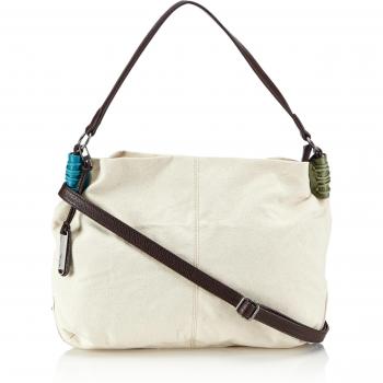 Tamaris AKELA Shopper 1534141-355 - Bolso de mano de lona para mujer, color beige, talla 34x29x12 cm