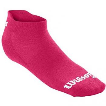 Calcetines de Tenis Wilson Kaos II No Show - Rojo, Blanco, Talla M/L