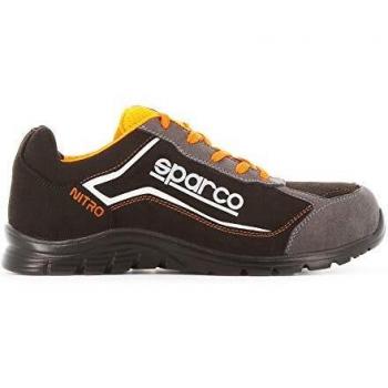 Sparco S0752244NRGR - Zapatillas Nitro S3 Black/Gris talla 44 EU