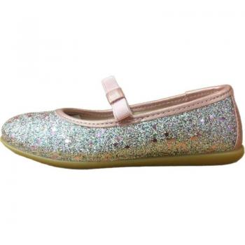 Bailarina de Niña Conguitos Rosa con diseño elegante, material suave, suela antideslizante y cierre fácil