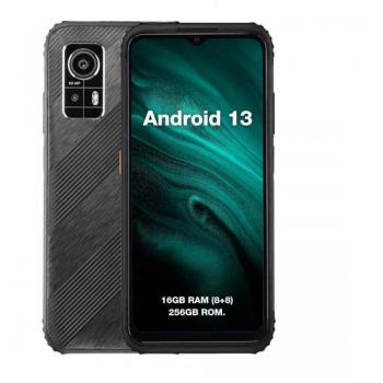 AGM H6 4G 8/256GB Gris Libre con Pantalla de 6.56 y Batería de 4900 mAh