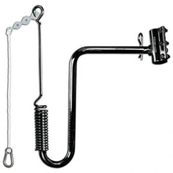 Kit de ejercicio para bicicleta de perros Springer, color negro, incluye soporte para perro y correa