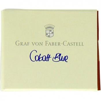 Caja de 6 Cartuchos de Tinta Azul Cobalto Graf Von Faber-Castell