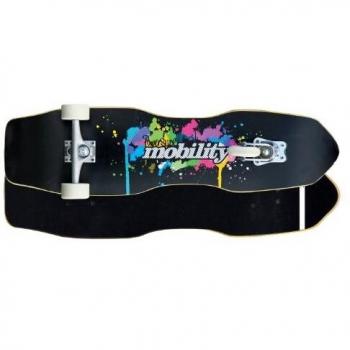 Skateboard Cruiser Powerslide Quakeboard 32.2'' Negro