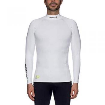 Musto Sunblock Long Sleeve Rash Guard 2017 - White L
