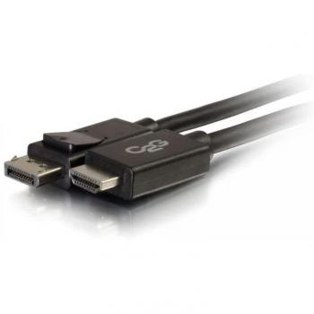 10ft TAA Compliant Black DisplayPort to HDMI Adapter Cable (Male/Male)